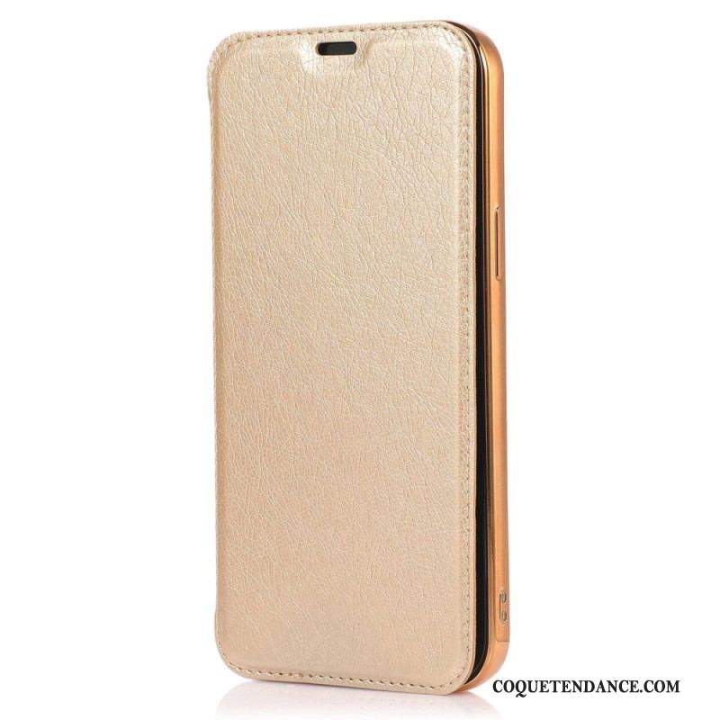 Flip Cover iPhone 14 Simili Cuir Porte-Carte