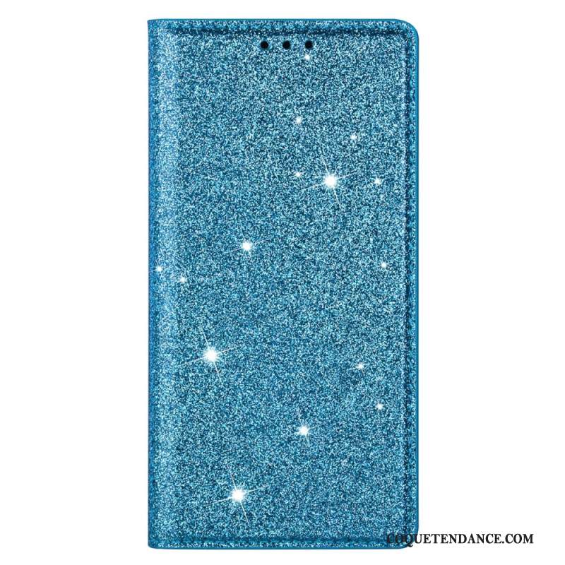 Flip Cover iPhone 16 Pro Paillettes