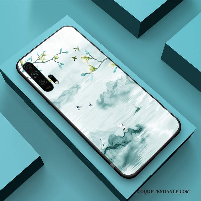 Honor 20 Pro Coque Tout Compris Silicone Incassable Protection Bleu