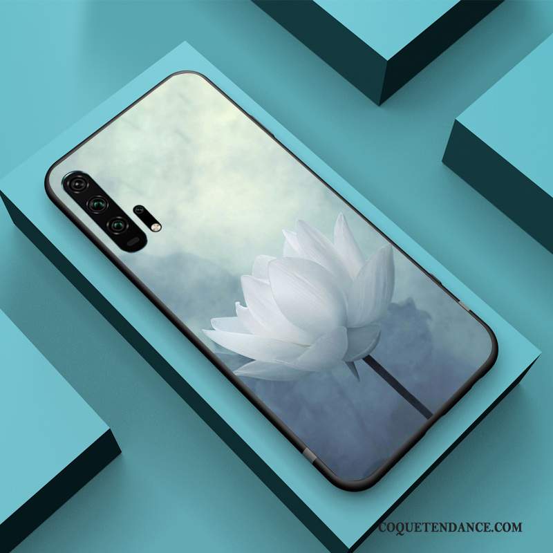 Honor 20 Pro Coque Tout Compris Silicone Incassable Protection Bleu