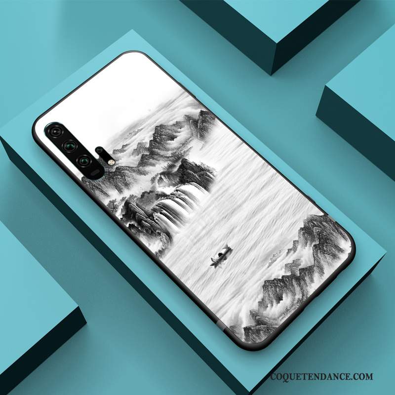 Honor 20 Pro Coque Tout Compris Silicone Incassable Protection Bleu