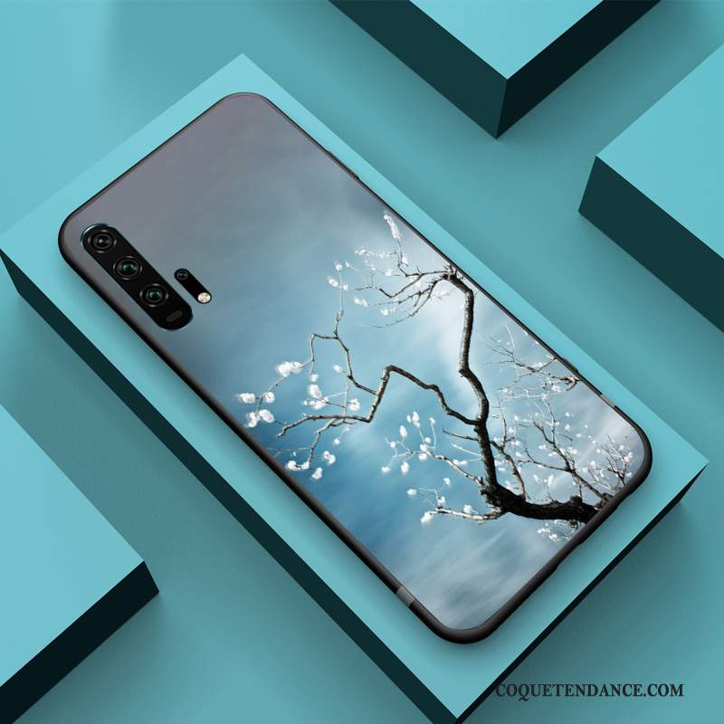 Honor 20 Pro Coque Tout Compris Silicone Incassable Protection Bleu