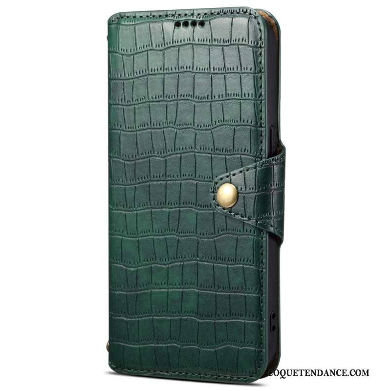 Housse Huawei Nova 12S Texture Crocodile