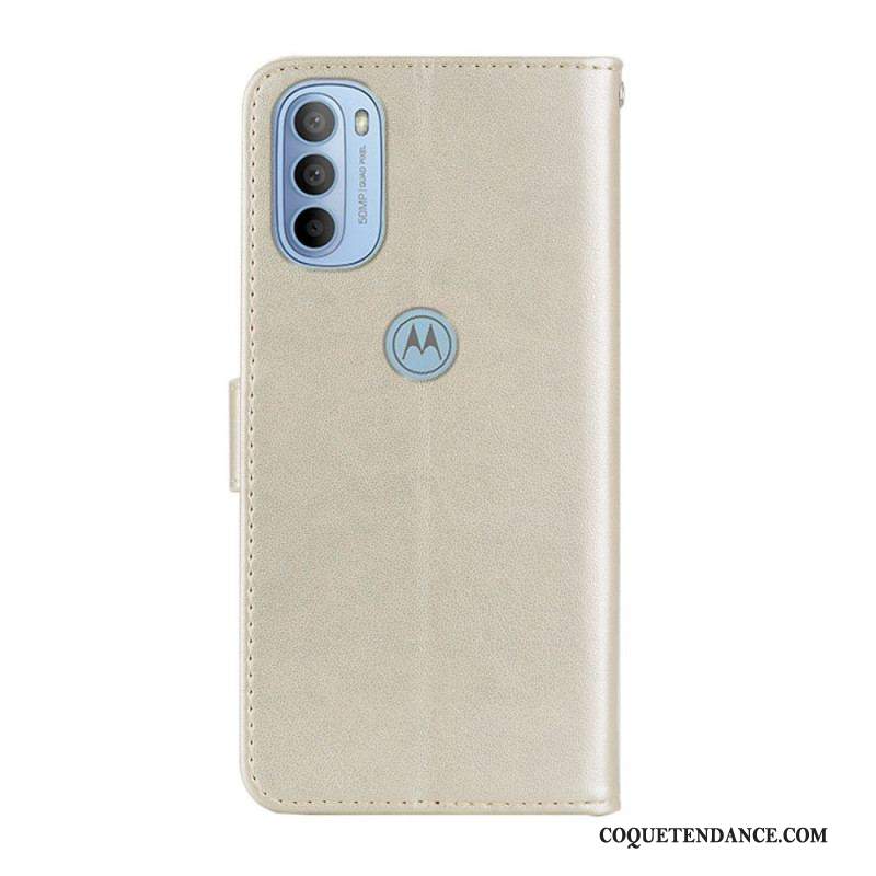 Housse Moto G41 / G31 Hibou Mandala