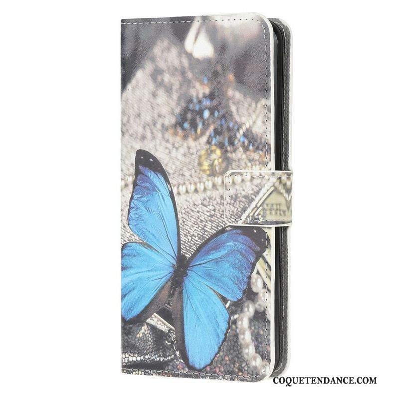 Housse Samsung Galaxy A12 / M12 Papillon Royal