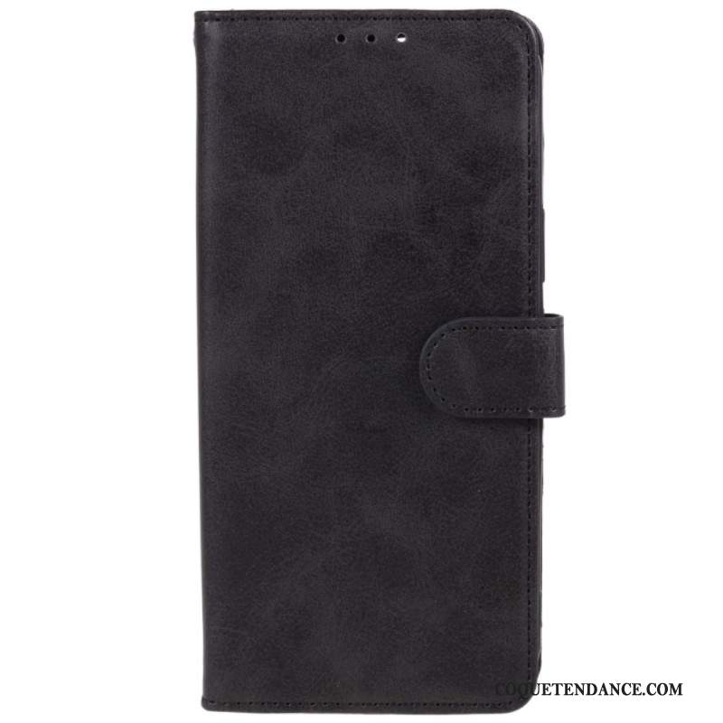 Housse Samsung Galaxy A15 5G Style Cuir Mat à Lanière