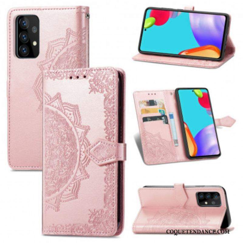 Housse Samsung Galaxy A52 4G / A52 5G / A52s 5G Mandala Moyen Age