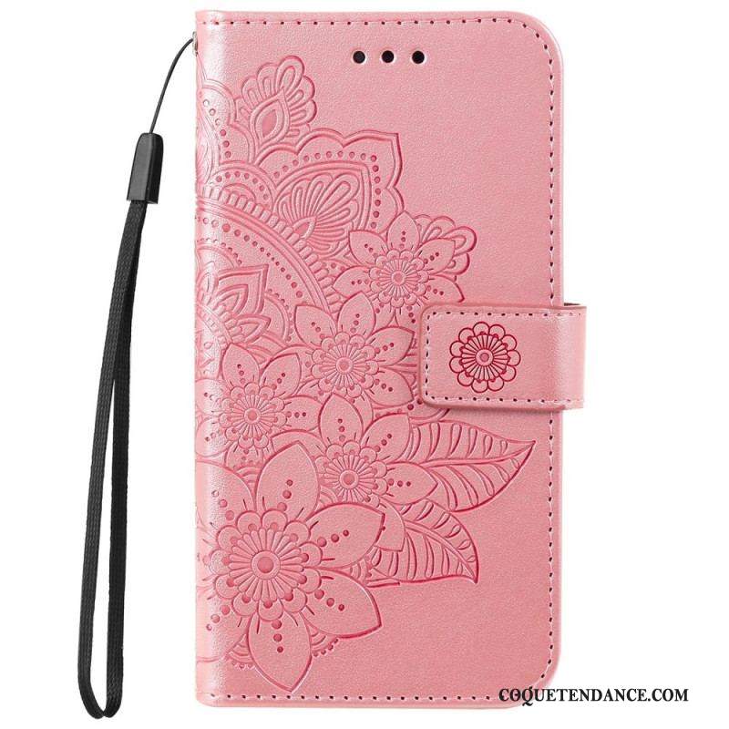 Housse Samsung Galaxy A53 5G Mandala de Fleurs