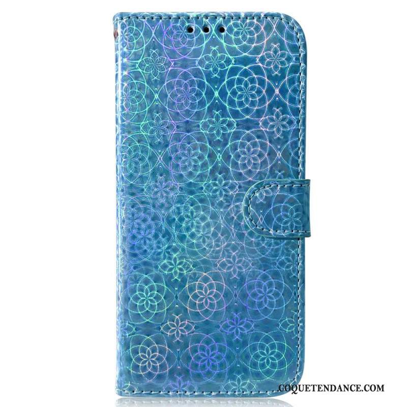 Housse Samsung Galaxy A55 5G Style Disco à Lanière