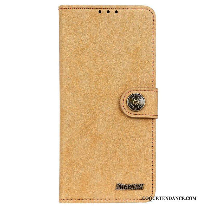 Housse Samsung Galaxy M23 5G Cuir Fendu KHAZNEH