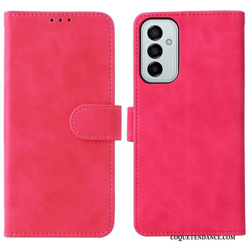 Housse Samsung Galaxy M23 5G Skin-Touch à Lanière