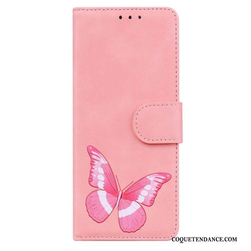 Housse Samsung Galaxy M53 5G Papillon