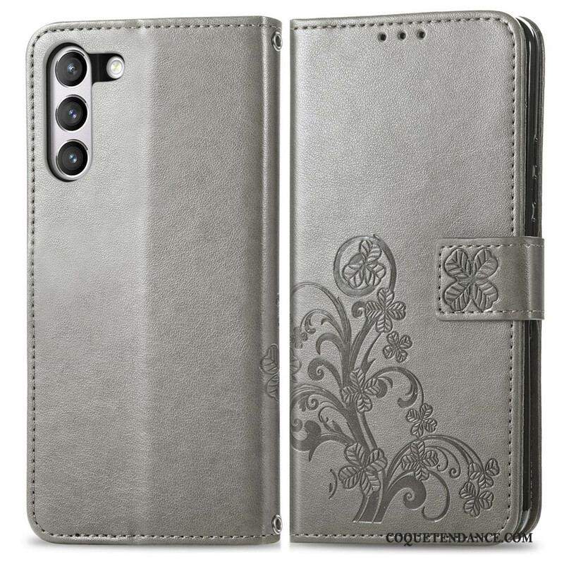 Housse Samsung Galaxy S21 FE Fleurs Abstraites