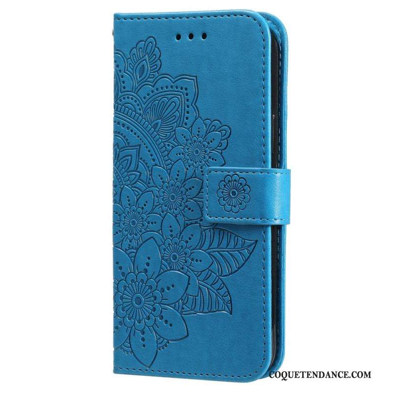 Housse Samsung Galaxy S22 5G Mandala de Fleurs