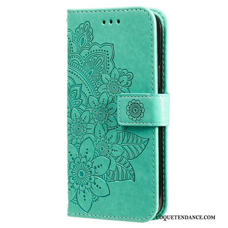 Housse Samsung Galaxy S22 5G Mandala de Fleurs