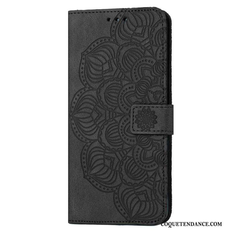 Housse Samsung Galaxy S23 5G Mandala à Lanière