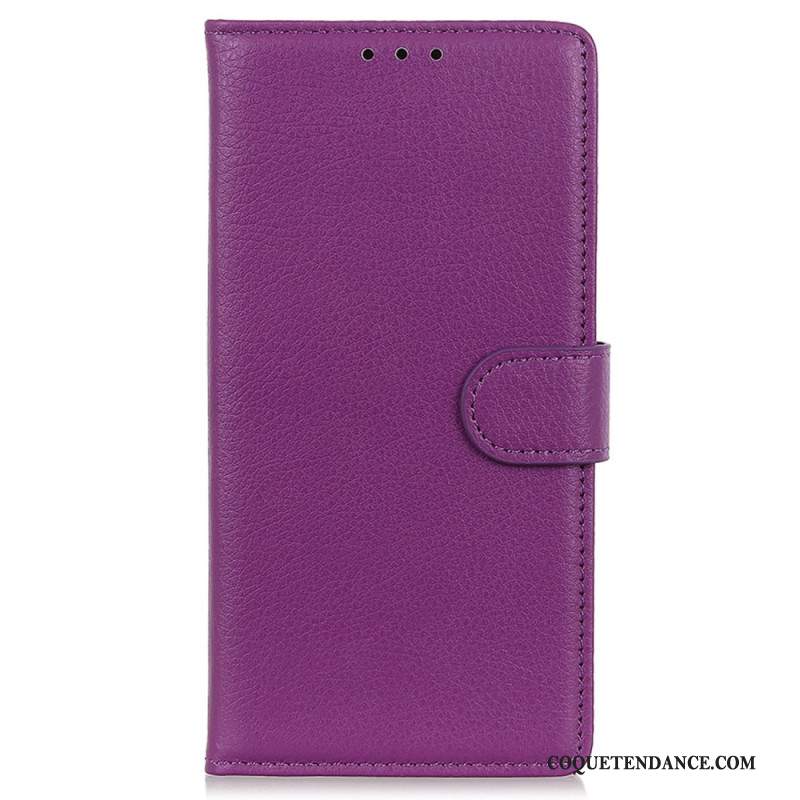 Housse Samsung Galaxy S24 5G Simili Cuir Traditionnel