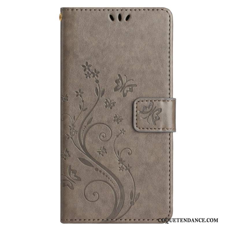 Housse Samsung Galaxy S24 FE Motif de Papillons et Fleurs