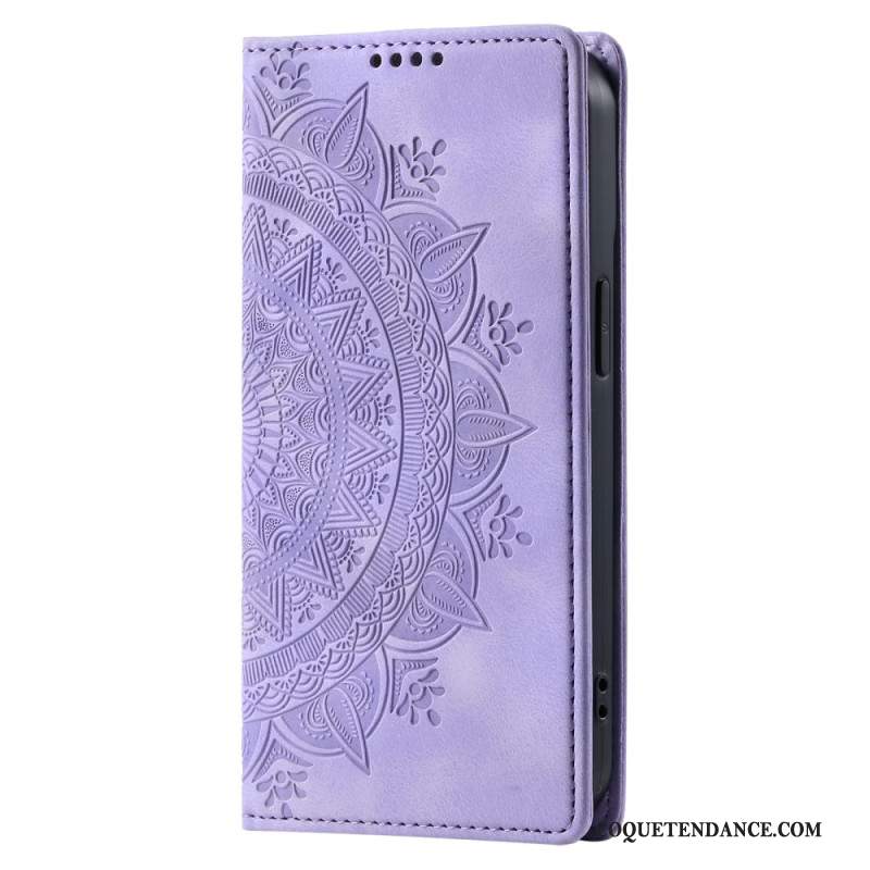 Housse Samsung Galaxy S24 Plus 5G Fleur de Mandala