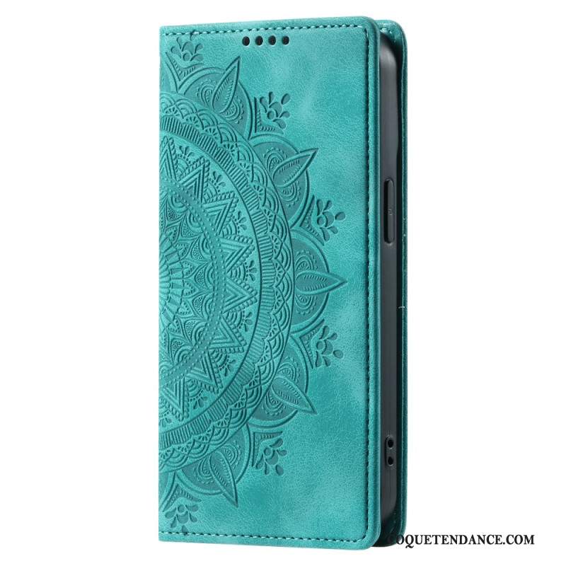 Housse Samsung Galaxy S24 Plus 5G Fleur de Mandala