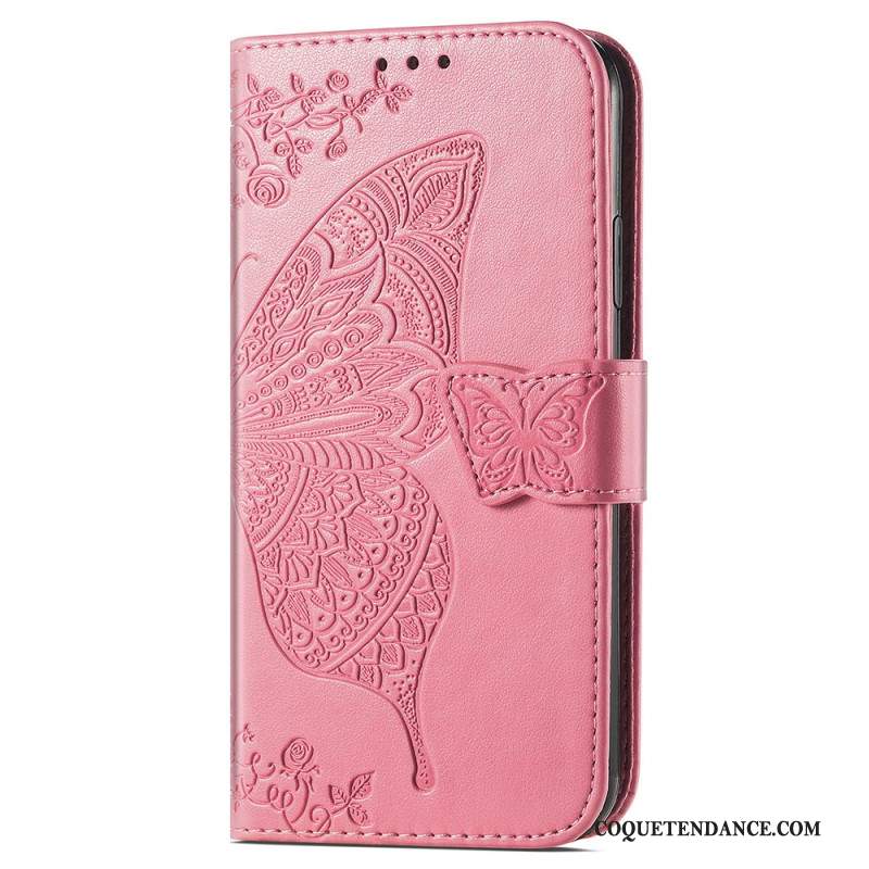 Housse Samsung Galaxy S24 Plus 5G Papillon Baroque