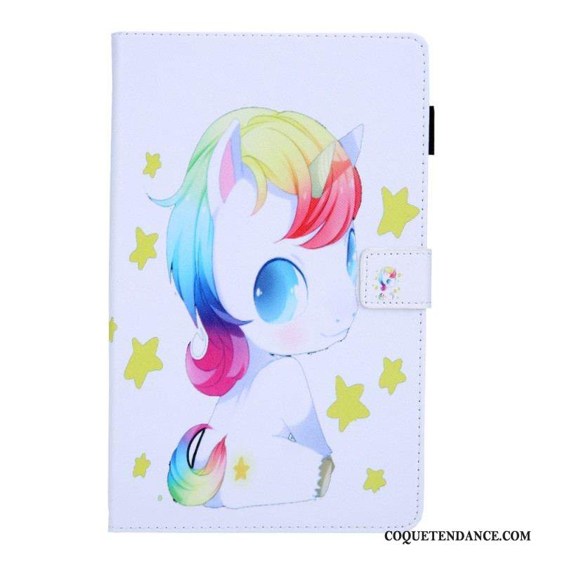 Housse Samsung Galaxy Tab A8 (2021) Licorne