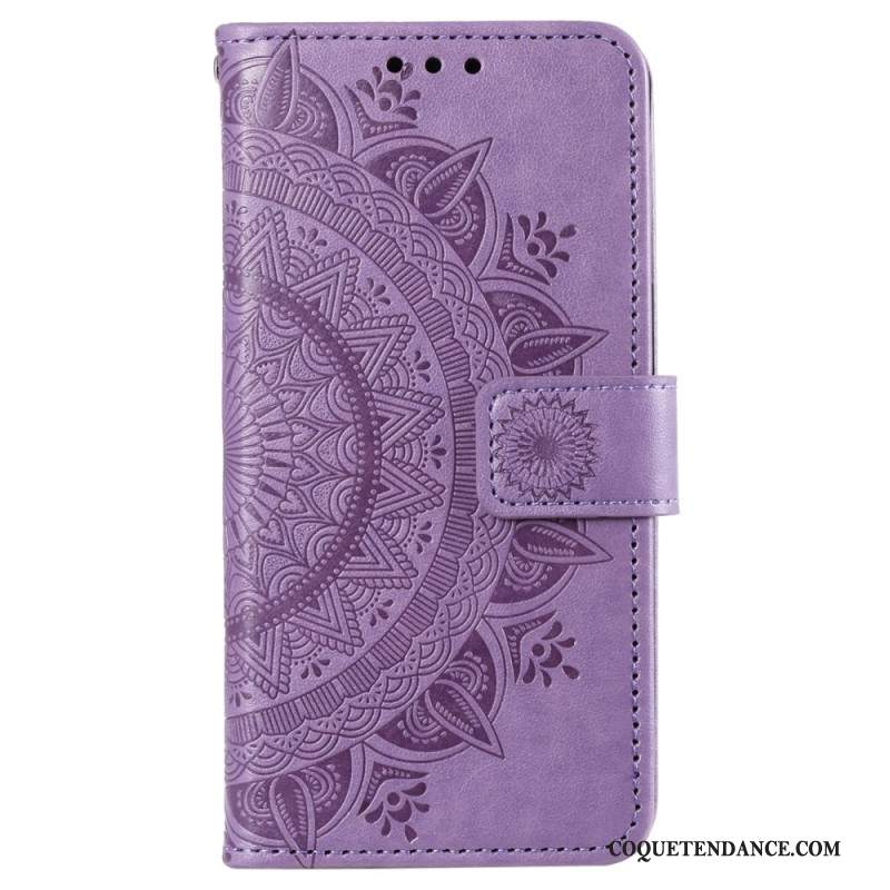 Housse Sony Xperia 1 VI Mandala Soleil à Lanière