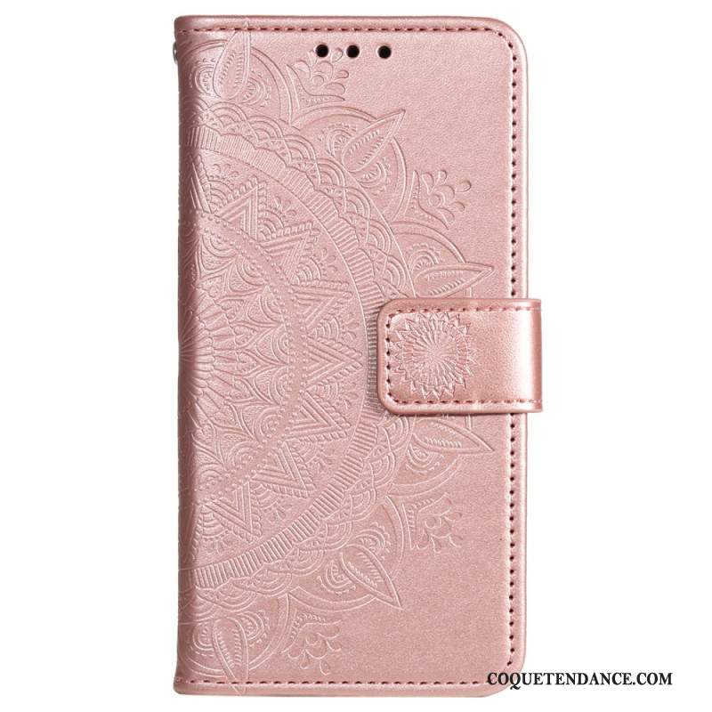 Housse Sony Xperia 1 VI Mandala Soleil à Lanière