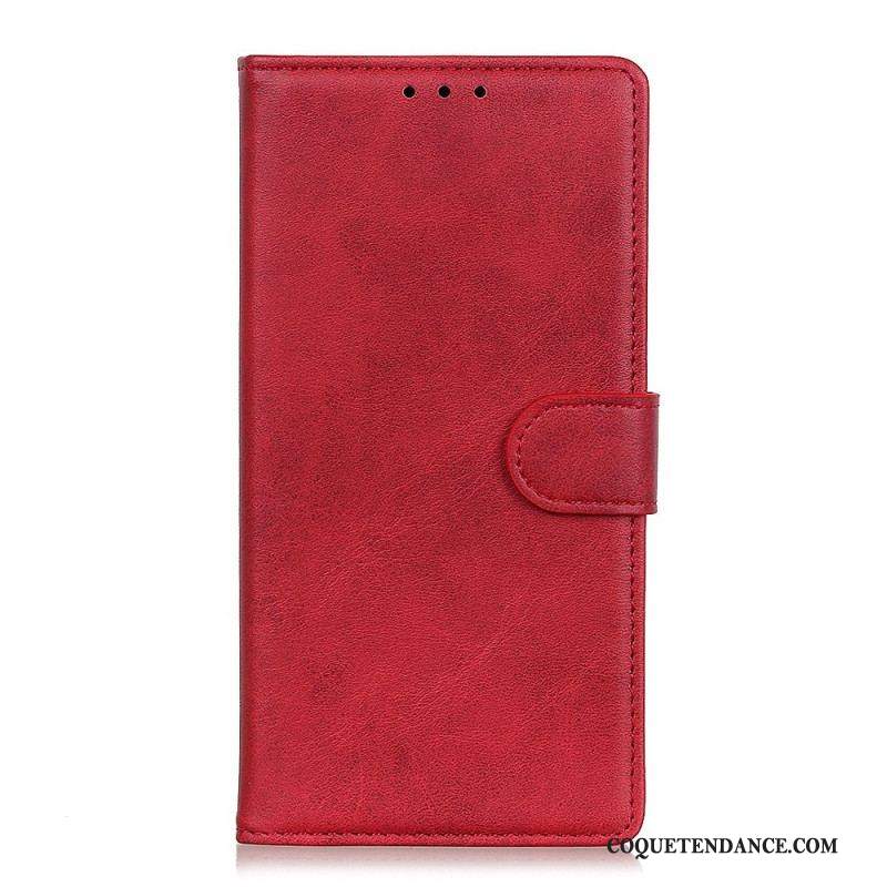 Housse Sony Xperia 10 IV Simili Cuir Mat