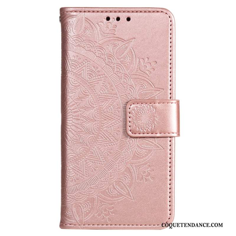 Housse Sony Xperia 10 VI Motif Mandala à Lanière