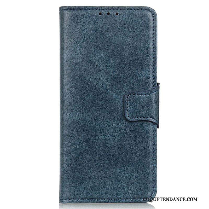 Housse Sony Xperia 5 IV Style Cuir Fermoir Réversible