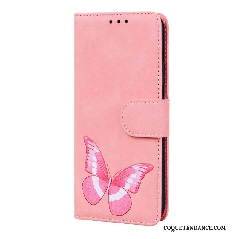 Housse Xiaomi 12 Pro Skin-Touch Papillon