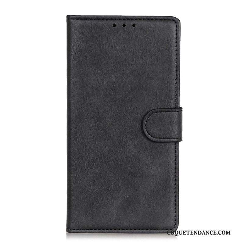 Housse Xiaomi 12T / 12T Pro Simili Cuir Mat