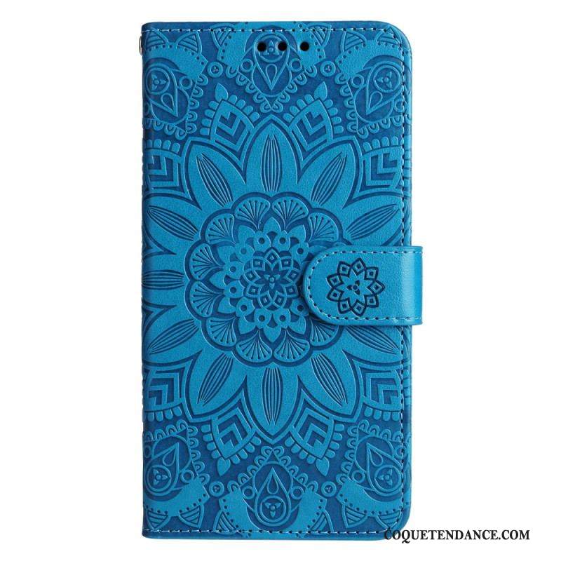 Housse Xiaomi 13 Mandala Soleil avec Lanière