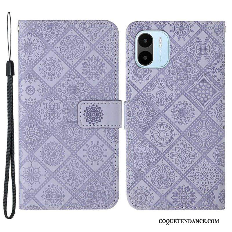 Housse Xiaomi Redmi A1 Motif Tapisserie