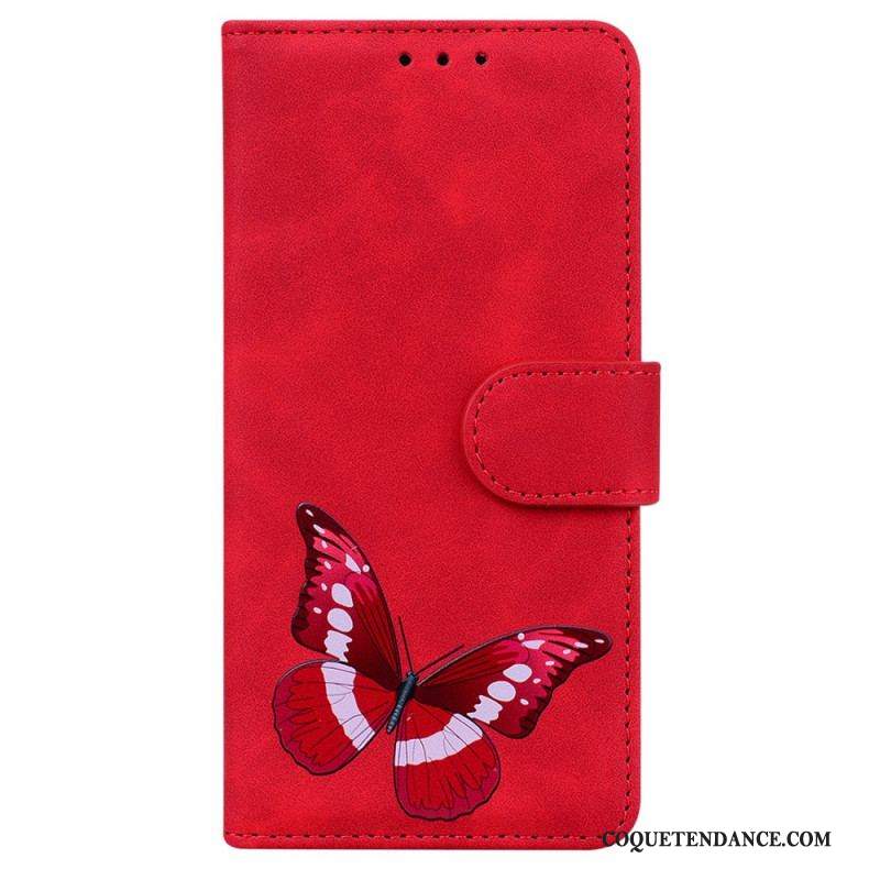 Housse Xiaomi Redmi Note 10 Pro Skin-Touch Papillon