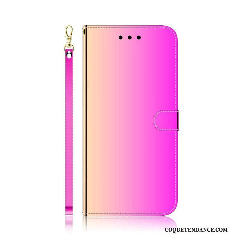 Housse Xiaomi Redmi Note 11 / 11s Simili Cuir Couverture Miroir