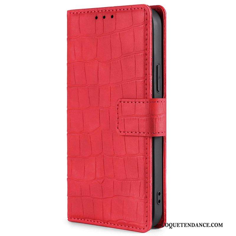 Housse Xiaomi Redmi Note 11 Pro / Note 11 Pro 5G Skin-Touch Crocodile