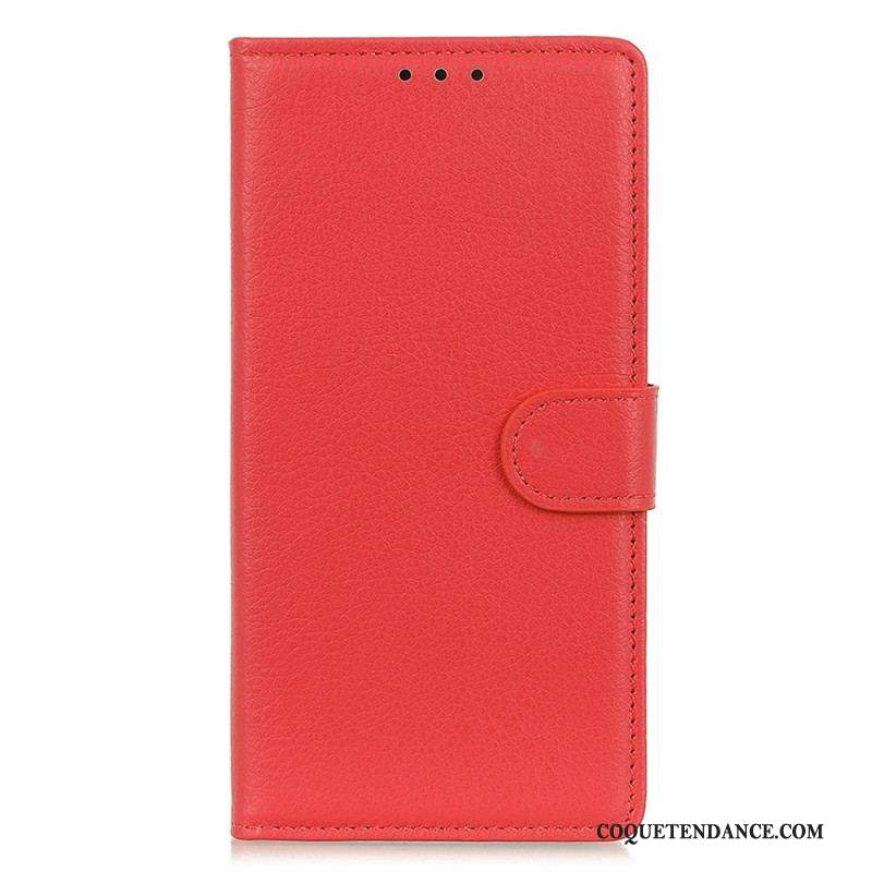 Housse Xiaomi Redmi Note 12 4G Simili Cuir Traditionnel