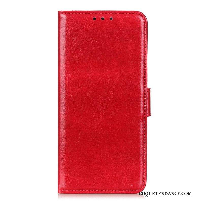 Housse Xiaomi Redmi Note 12 4G Simili Cuir Verni