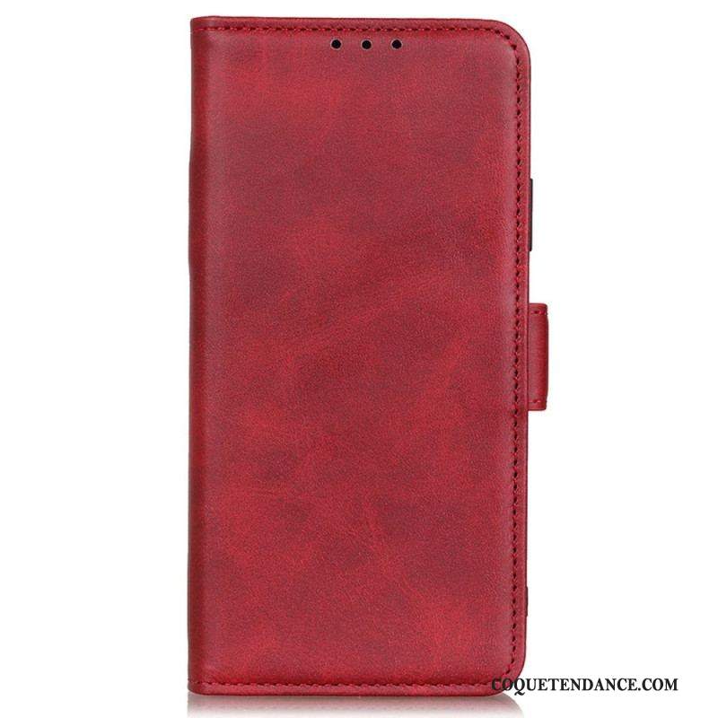 Housse Xiaomi Redmi Note 12/Poco X5 Double Fermoir