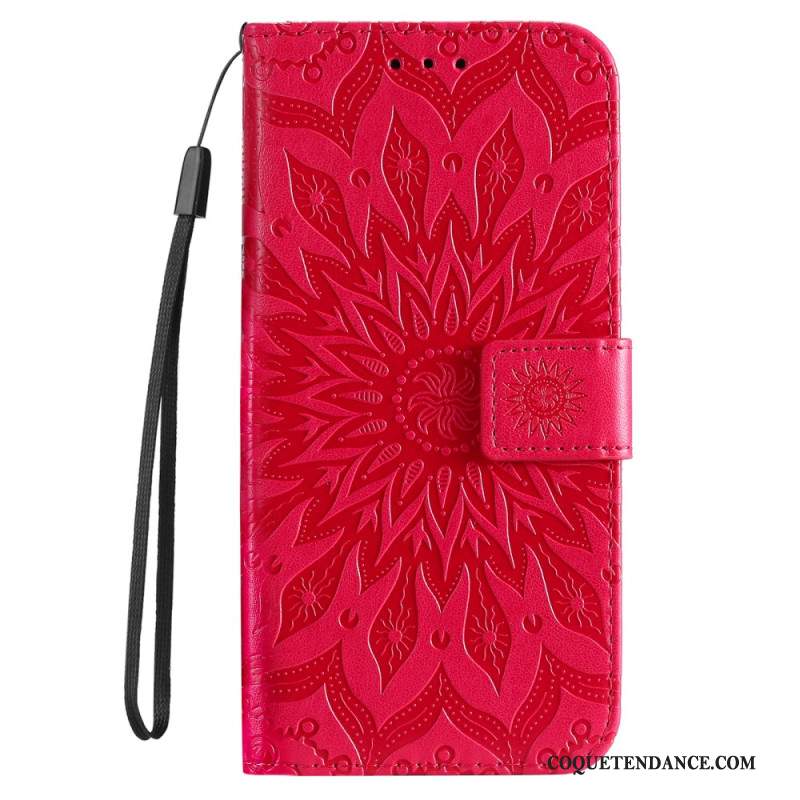 Housse Xiaomi Redmi Note 13 4G Mandala à Lanière