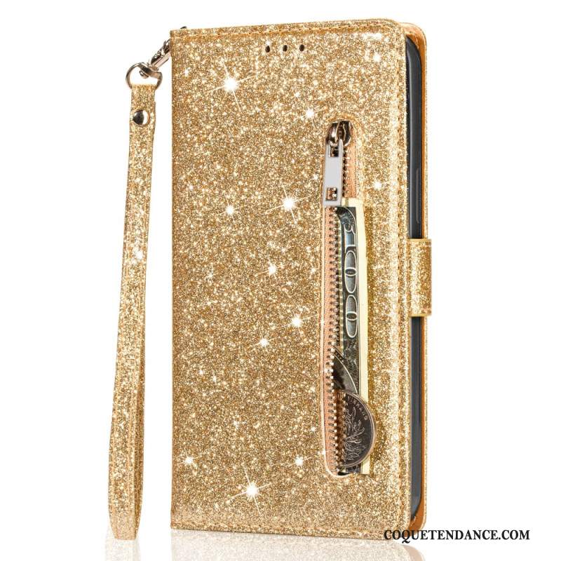 Housse Xiaomi Redmi Note 13 5G Pochette Frontale Paillettes