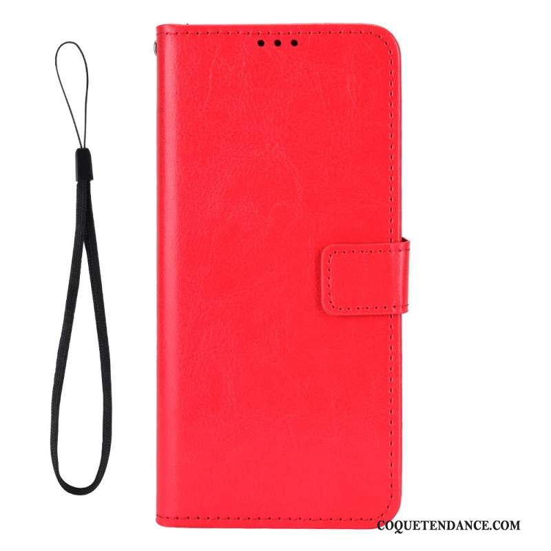 Housse Xiaomi Redmi Note 13 5G Simili Cuir Flashy à Lanière