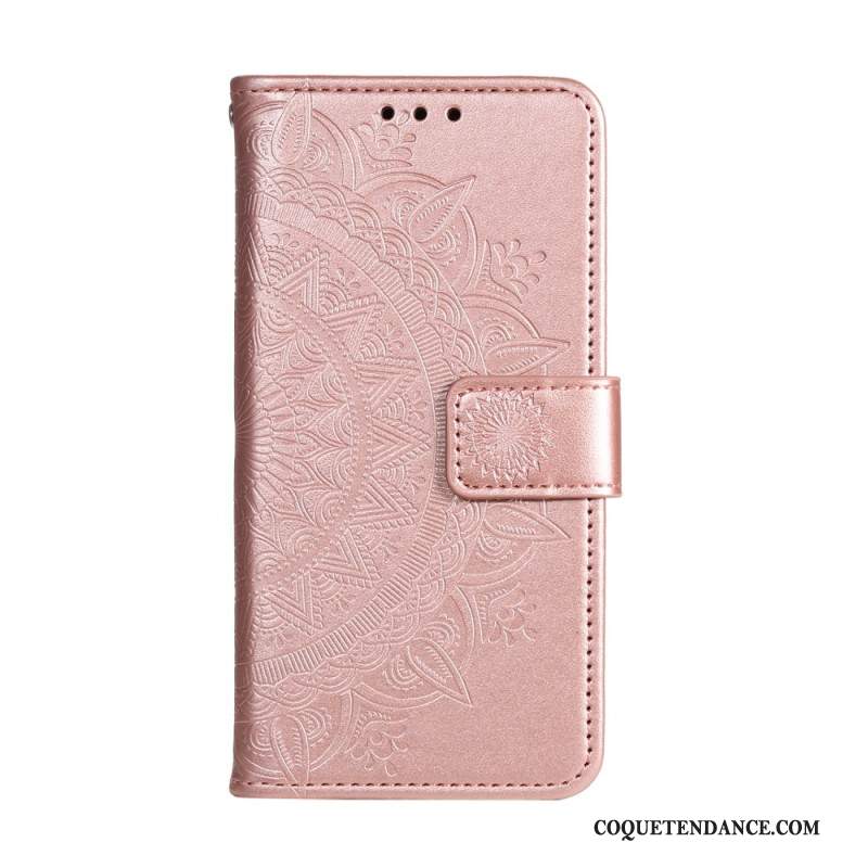 Housse Xiaomi Redmi Note 13 Pro 5G / Poco X6 5G Mandala Soleil à Lanière