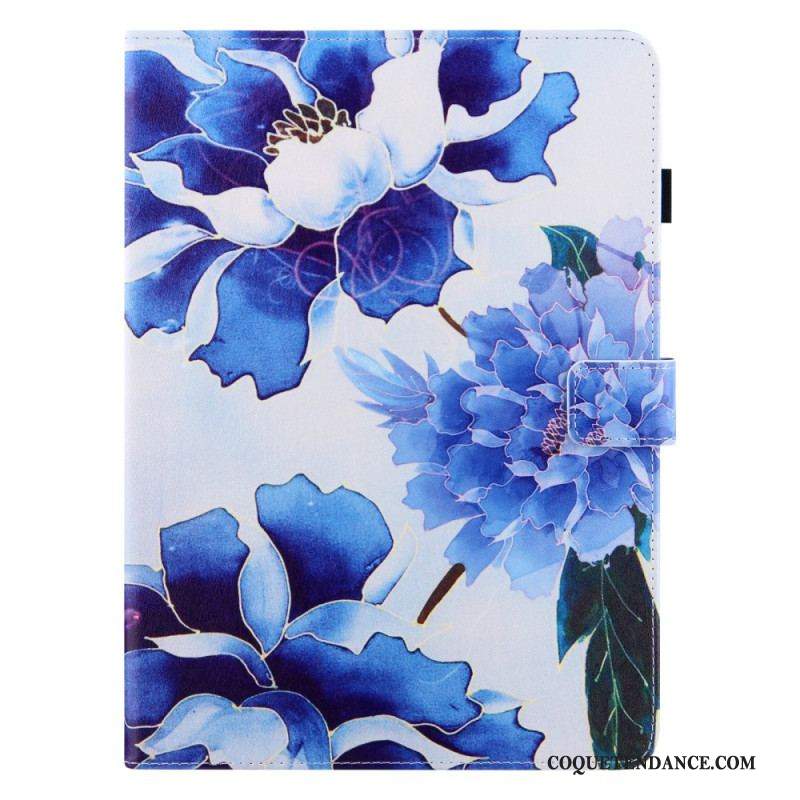 Housse iPad Air (2022) (2020) / Pro 11" Design Fleurs