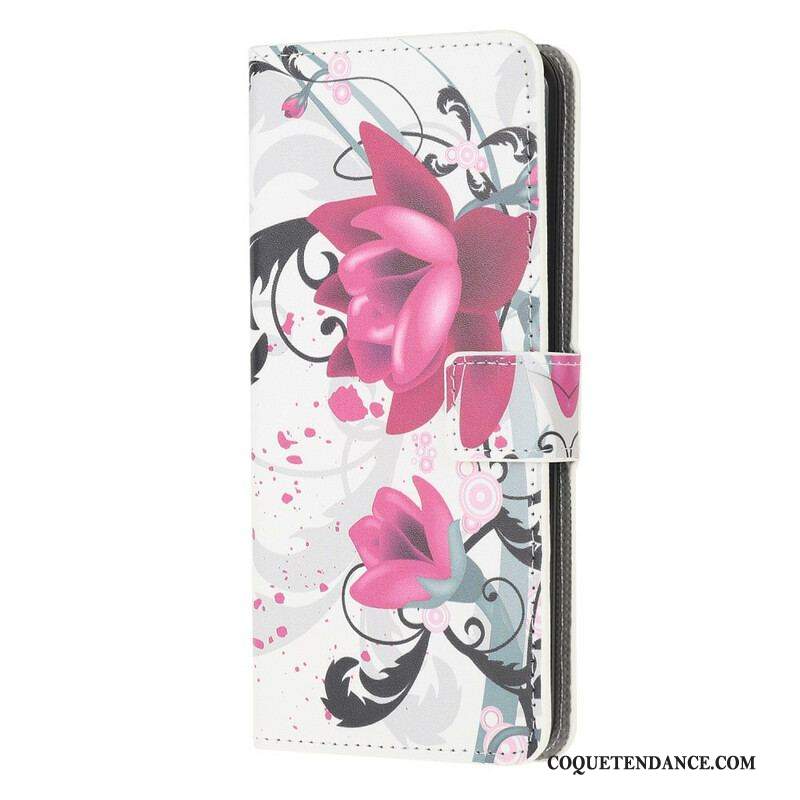 Housse iPhone 13 Mini Tropical Flowers