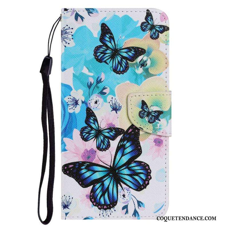 Housse iPhone 13 Pro Papillons et Fleurs d'Été