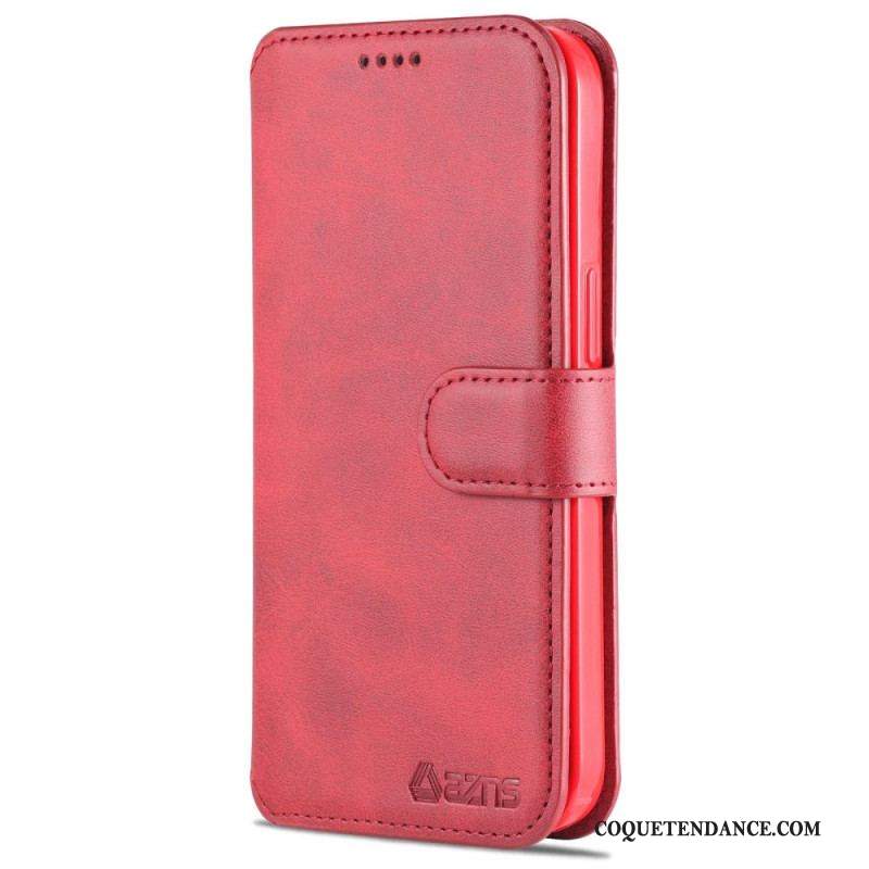 Housse iPhone 14 Pro AZNS Simili Cuir