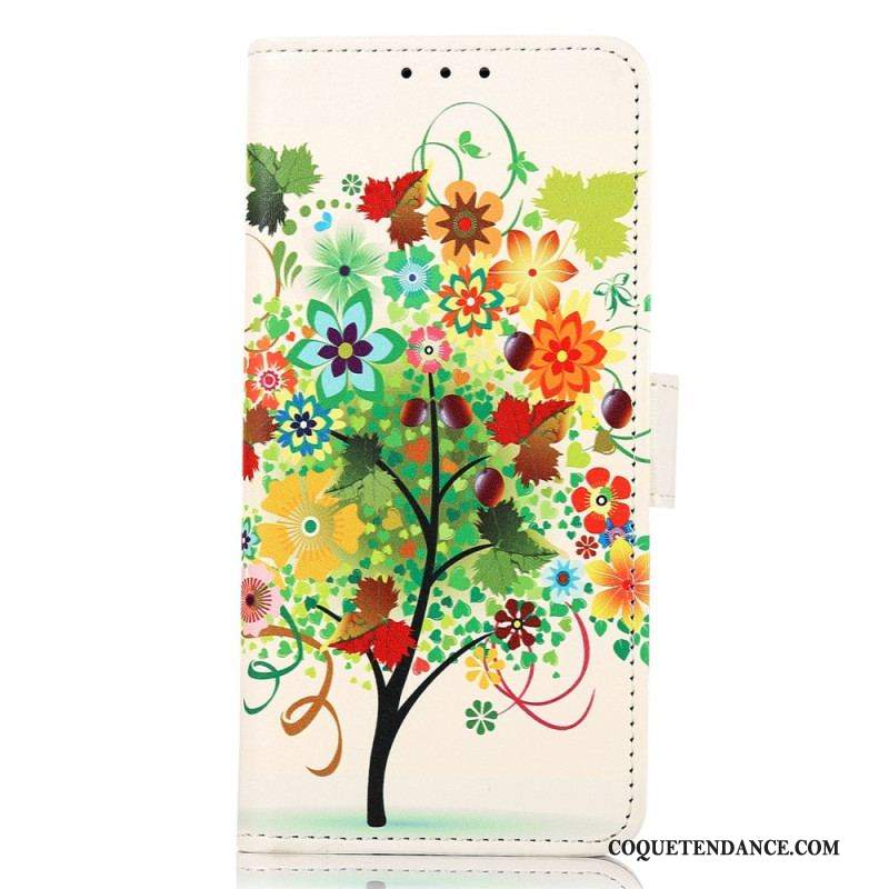 Housse iPhone 14 Pro Max Arbre Fleurie